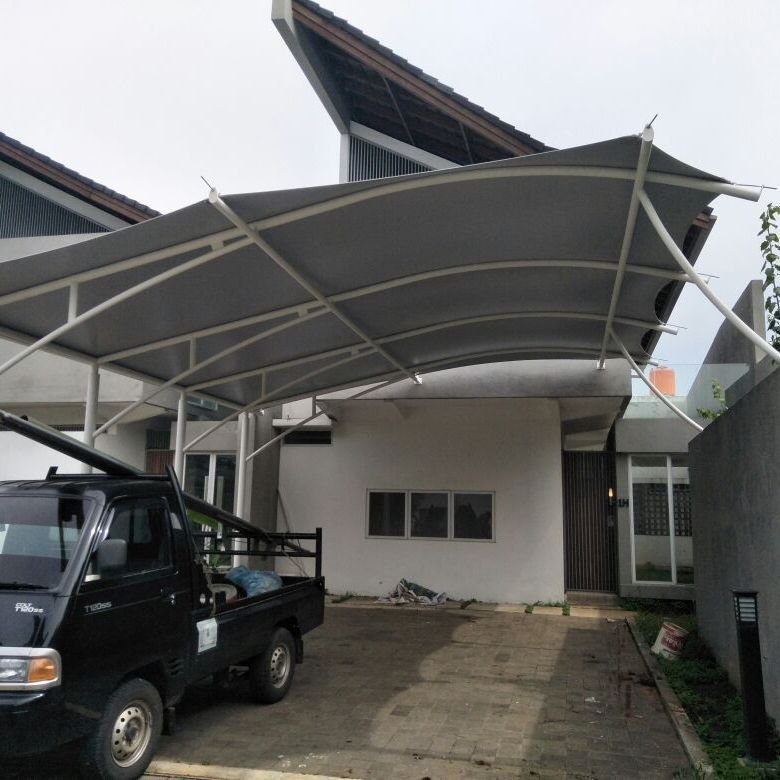 Proyek Kanopi Membran Lapangan Olahraga