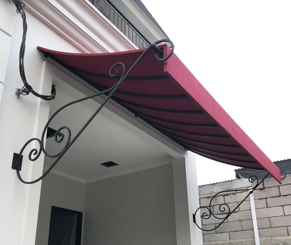 Kanopi Kain Awning untuk Teras Rumah Minimalis