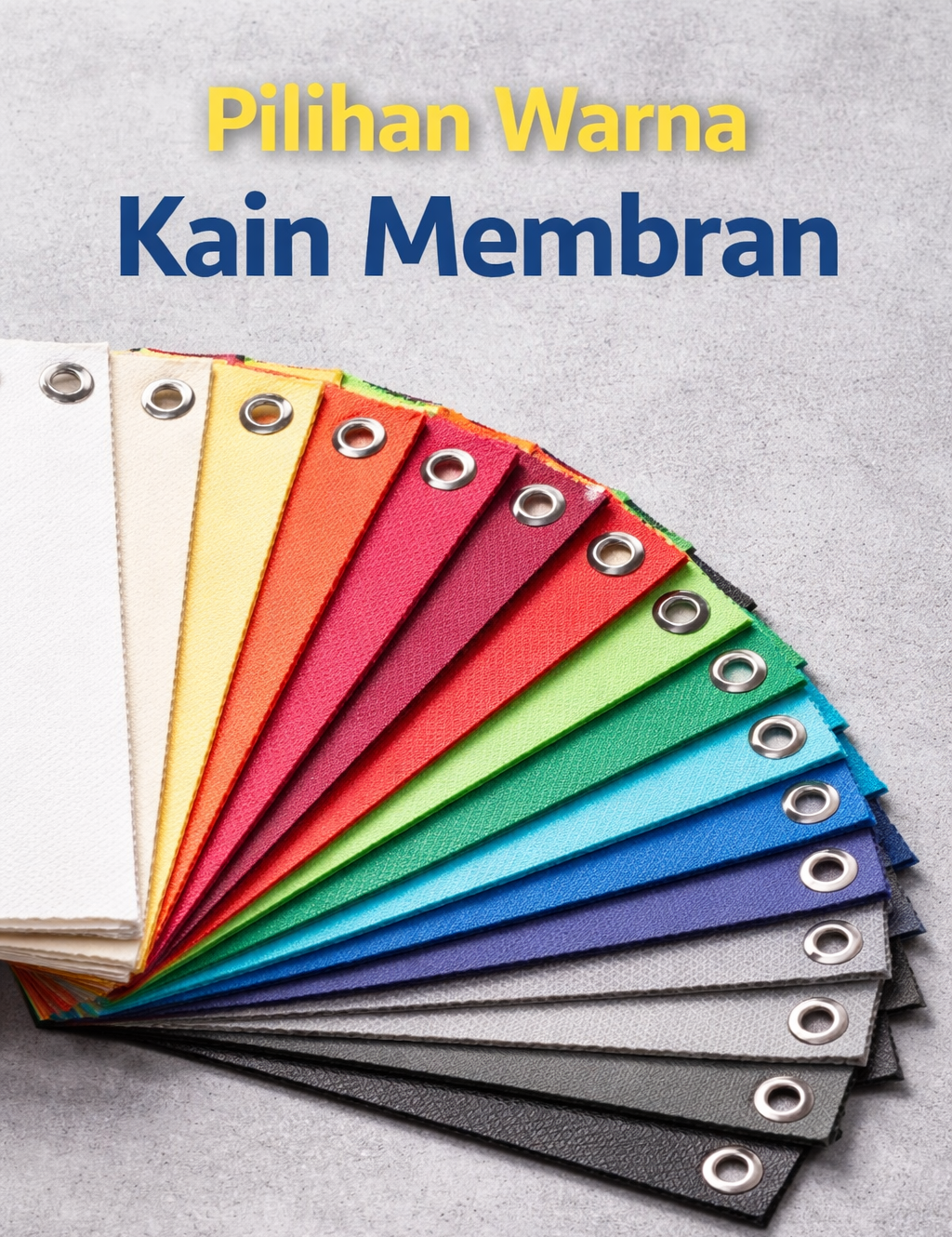 Pilihan Warna Material Jasa Ganti Kain Membran